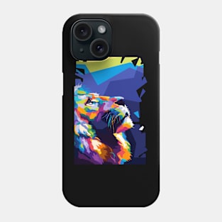 Lion Wpap Art Phone Case