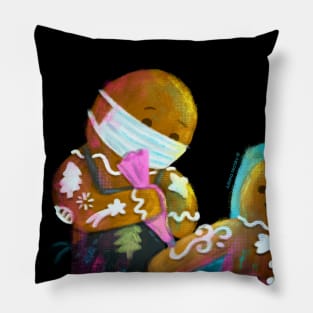 Gingerbread Tattoer Pillow