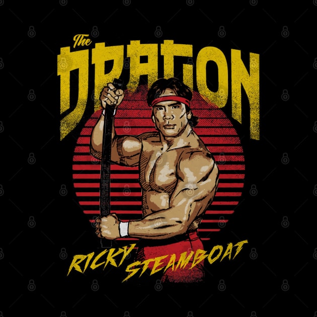 Ricky The Dragon Steamboat by MunMun_Design