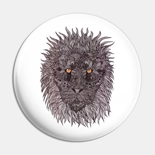 Regal Lion Pin