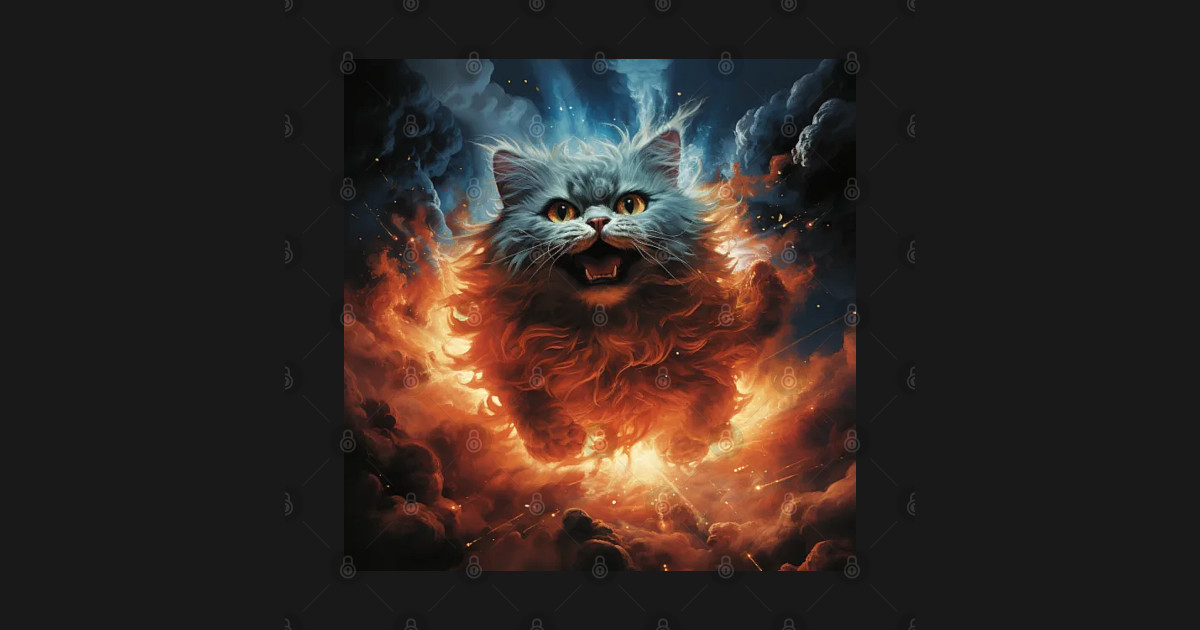 Flying Cat Flying Cat TShirt TeePublic