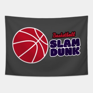 Basketball, Slam Dunk Tapestry