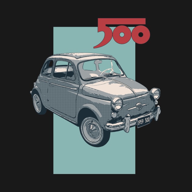 Fiat 500 by Joshessel