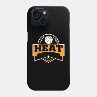 Personalized Basketball Heat Proud Name Vintage Beautiful Phone Case