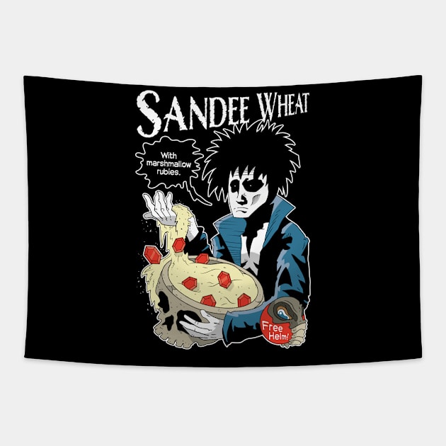 Sandee Wheat Tapestry by iannorrisart