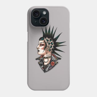 Punk Rock Girl Phone Case