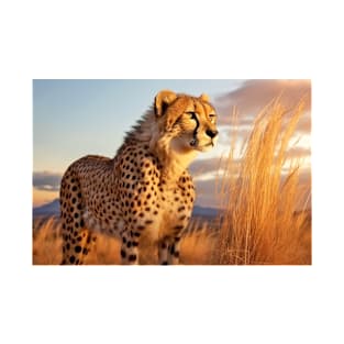 Cheetah Animal Nature Majestic Wild T-Shirt