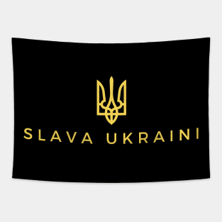 SLAVA UKRAINI Tapestry