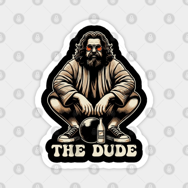 --- The Dude --- The Big Lebowski Magnet by Trendsdk