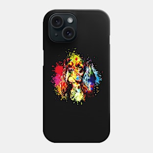 Cavalier King Charles watercolor Phone Case