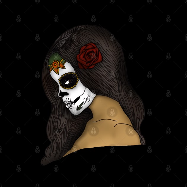 The Day Of The Dead Girl by adamzworld