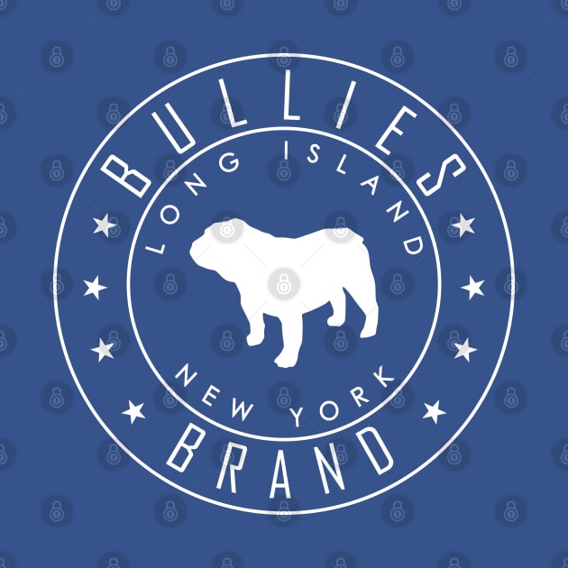 Bullies Brand logo 2 Wht by Bullies Brand