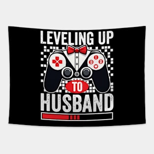 Leveling Up To Husband Tapestry