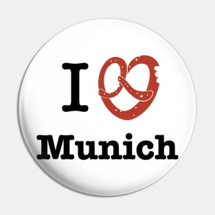 I Love Munich Pin