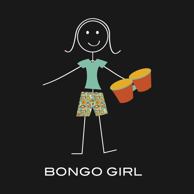 Funny Womens Bongo Girl by whyitsme