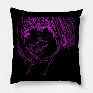 Chndlr Outline Pillow