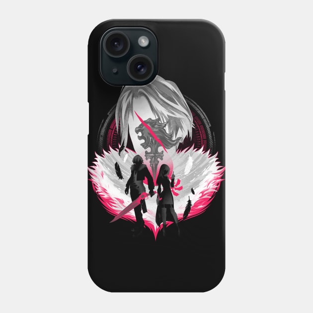 Gunblade Angel Phone Case by HyperTwenty