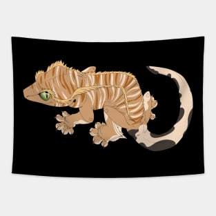 Tiger Crested Gecko Tapestry