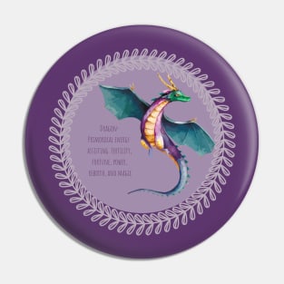 Dragon Primordial Magic Pin