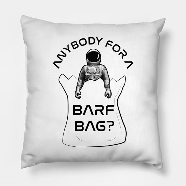 Barf Bag Pillow by photon_illustration