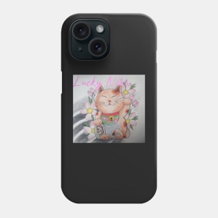 lucky cat Phone Case