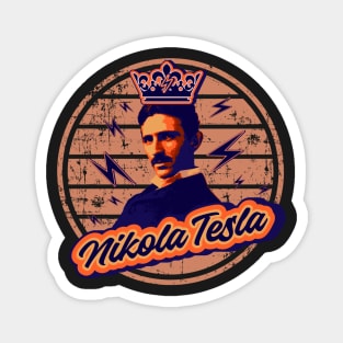 The king of the electricity , quotes by Nikola Tesla Magnet