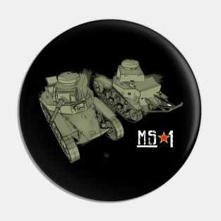 MS-1 RUSSIAN TANK Pin