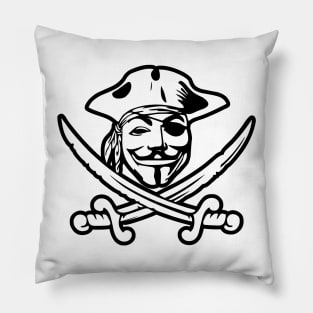 Anonymous Pirate Pillow