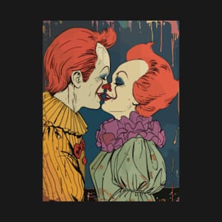 Cute Clown Couple T-Shirt