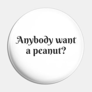 A Peanut Pin