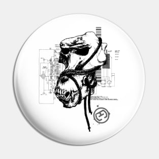 Baboon Skull -Echo Gear Pin