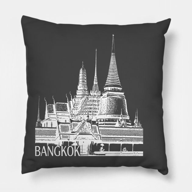 Bangkok Pillow by TravelTs