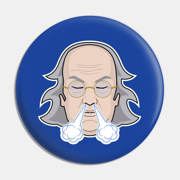 Ben Franklin Gameday Emoji Pin by KFig21
