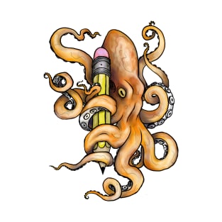 Artist Octopus T-Shirt