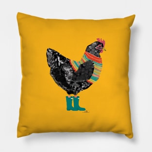 Spring Chicken Pillow