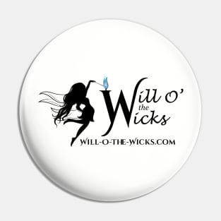 Will O The Wicks Candle Company Logo Pin