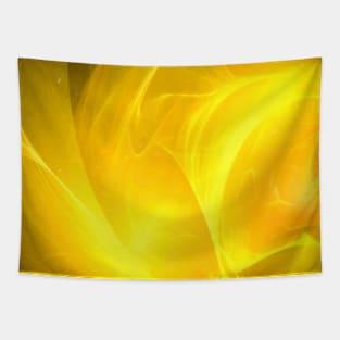 Yellow Fractal Tapestry