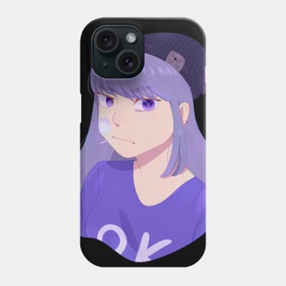 Purple Girl Phone Case