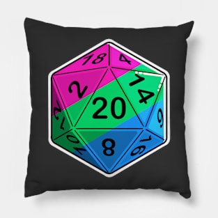 Ply Pride d20 Pillow