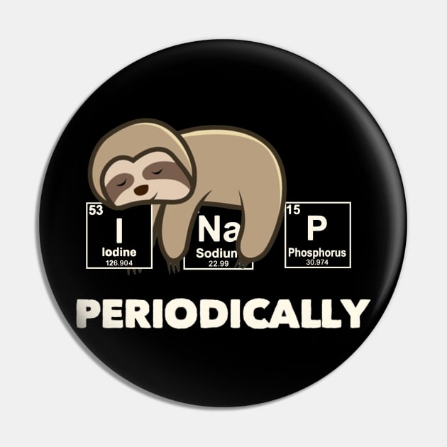 Sloth I Nap Periodically Pin by TheUnknown93