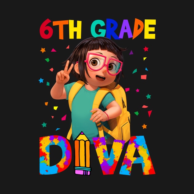 6th Grade Diva Back To School by Camryndougherty