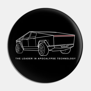 The Leader In Apocalypse Technology Pin