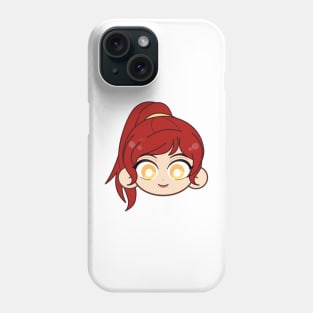 Cookie Chibi Head Skylar Elemental Master of Amber Phone Case