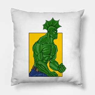 savage man Pillow