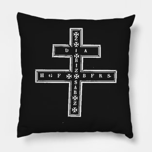 Plague Protection Cross Pillow