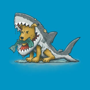 Sharksuit Dog T-Shirt