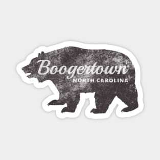 Boogertown, NC - Bear (Distressed) Magnet