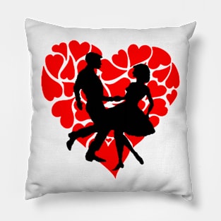 Hearts Dance Pillow