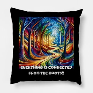 We are all connected Pillow