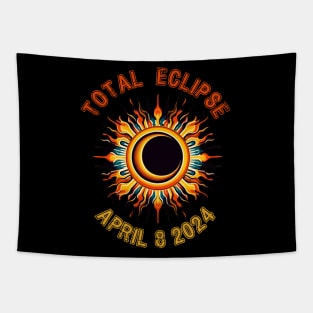 Eclipse Shirt 2024 Eclipse Tshirt Total Solar Eclipse Shirt April 8 2024 Tee Eclipse 2024 Funny Astronomy Gift Solar Eclipse Sun Moon Shirt Tapestry